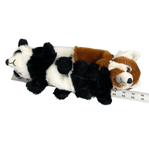 Wild Republic Kung Panda Pao Red Panda Switch-A-Rooz Reversible Plush 2014 - Picture 7 of 12